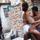 A Brazilian military police officer patrols after entering the unpacified Complexo da Mare, one of the largest favela complexes in Rio de Janeiro, on March 30, 2014.
Mario Tama/Getty Images